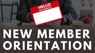 New Member Orientation 1